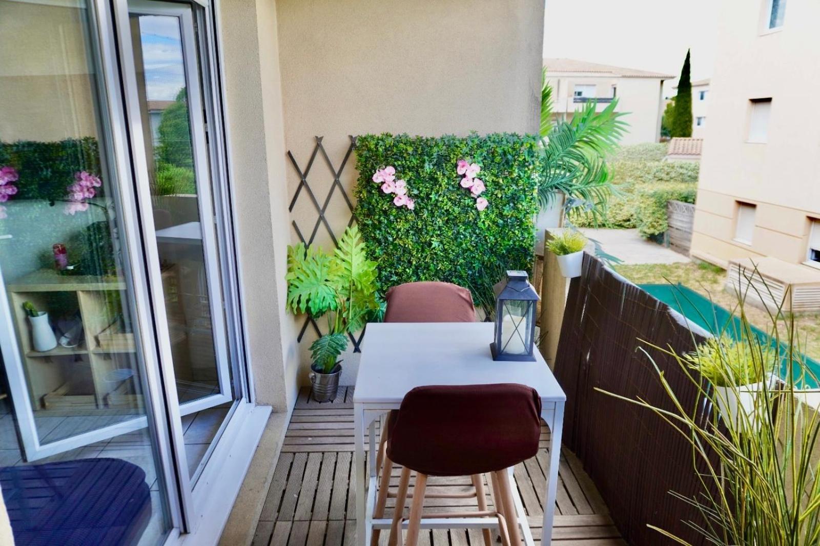 Apartament T2 Lumineux Et Piscine Montpellier Zewnętrze zdjęcie