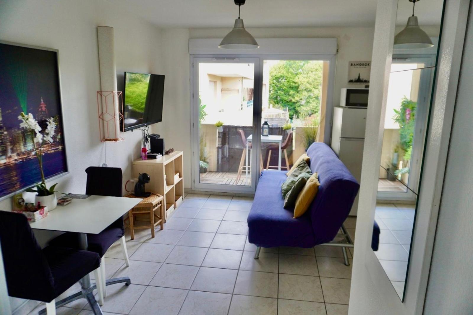 Apartament T2 Lumineux Et Piscine Montpellier Zewnętrze zdjęcie